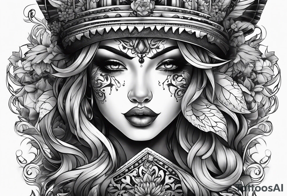 Gluttony tattoo idea