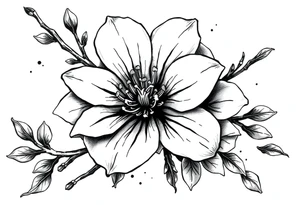 Japanese,sakura tattoo idea