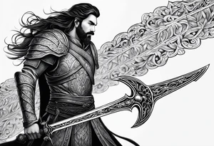 sword of arundil tattoo idea