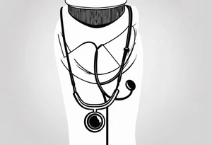 BANK
, STETHOSCOPE tattoo idea