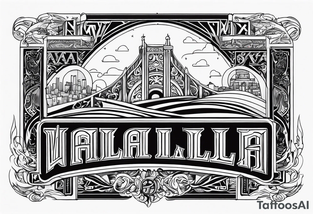 Valhalla 
 steps tattoo idea