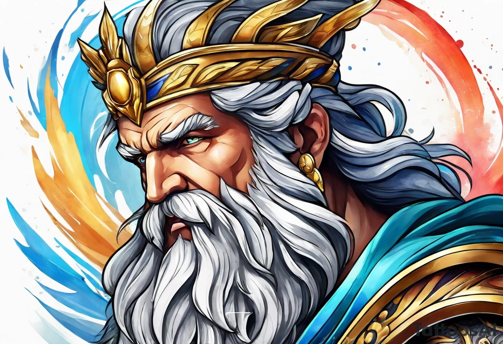 General zeus tattoo idea