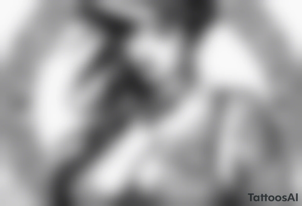 woman with big titts tattoo idea