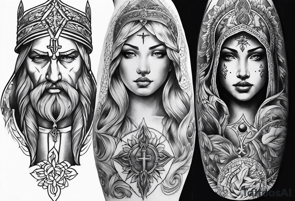 Religious hand tattoos tattoo idea