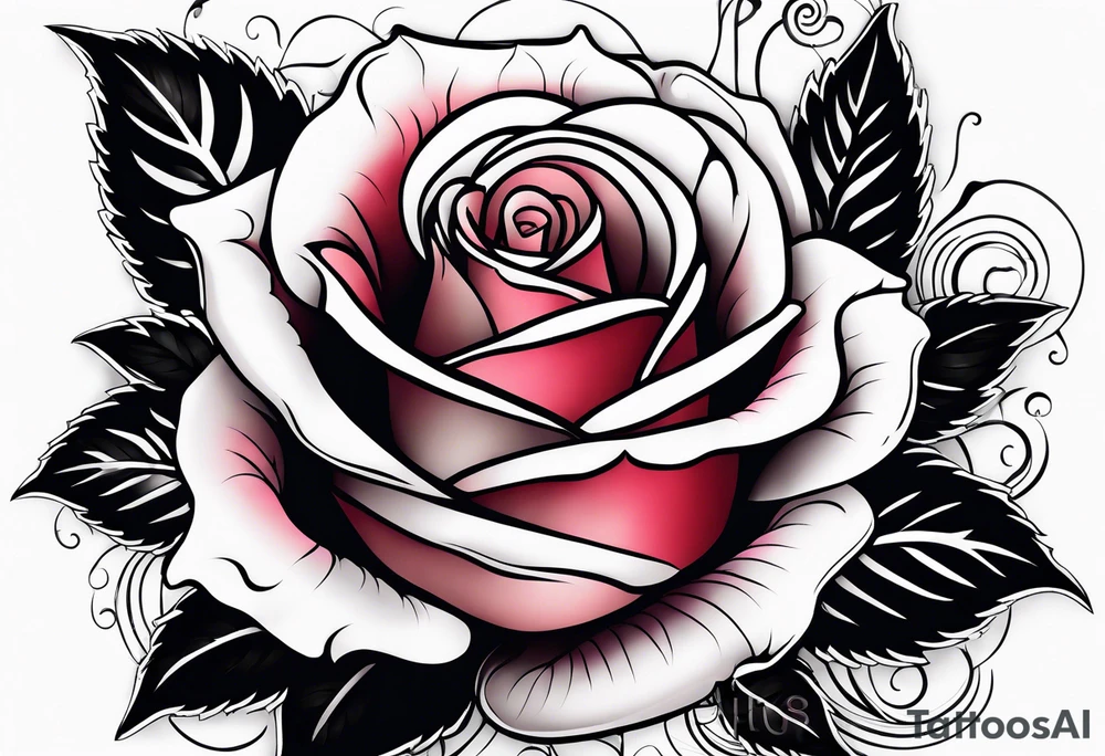 rose tattoo idea