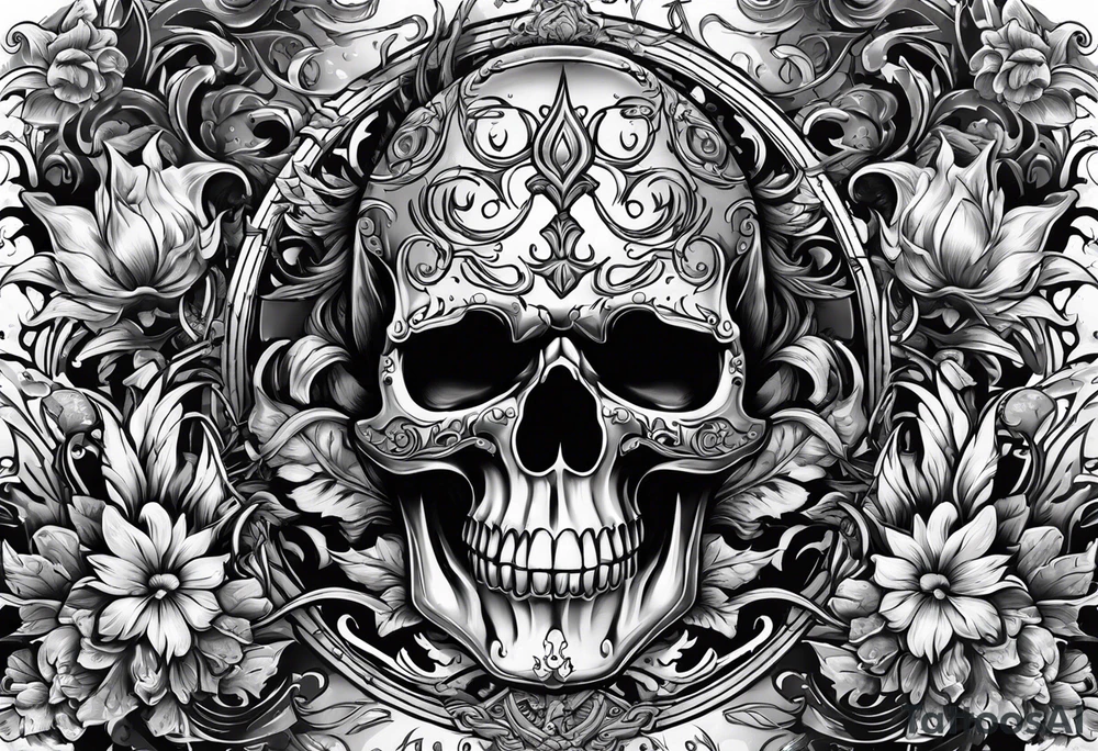 Weld,skulls,flames,sparks tattoo idea