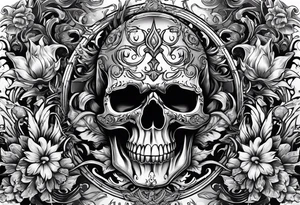 Weld,skulls,flames,sparks tattoo idea
