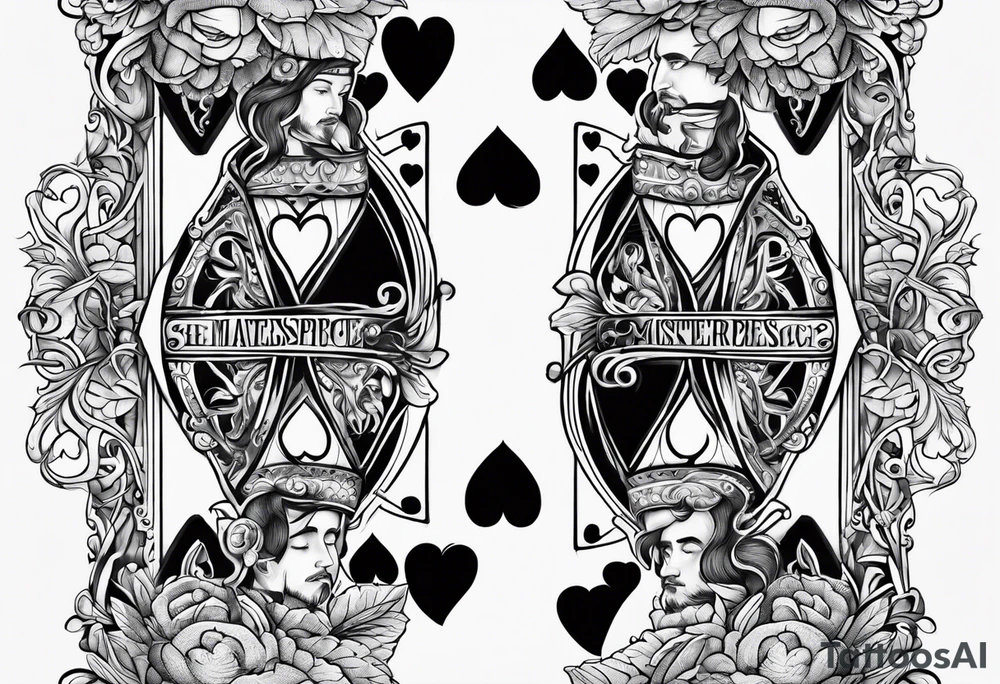 Jack of hearts tattoo idea