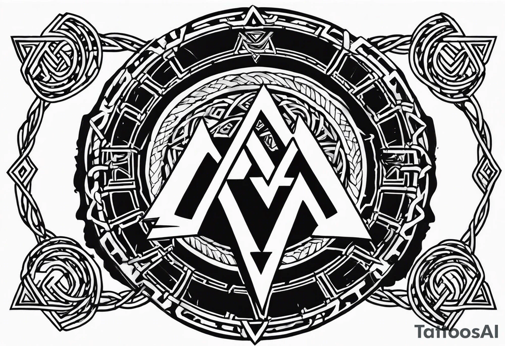 Valhalla berserker round shield axe
Valknut barbed wire tattoo idea Valhalla berserker round shield axe
Valknut barbed wire tattoo idea