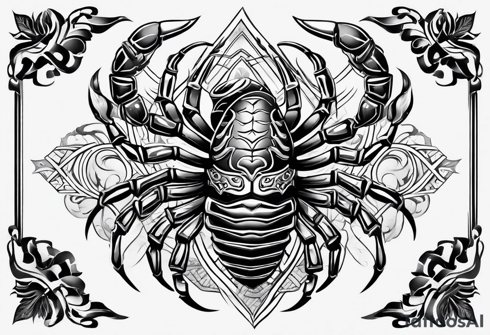 scorpion tattoo idea
