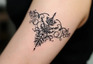 Elegant XXI.XI.MMXII in dark gray ink styled with subtle shadowing for a stone-carved effect. tattoo idea