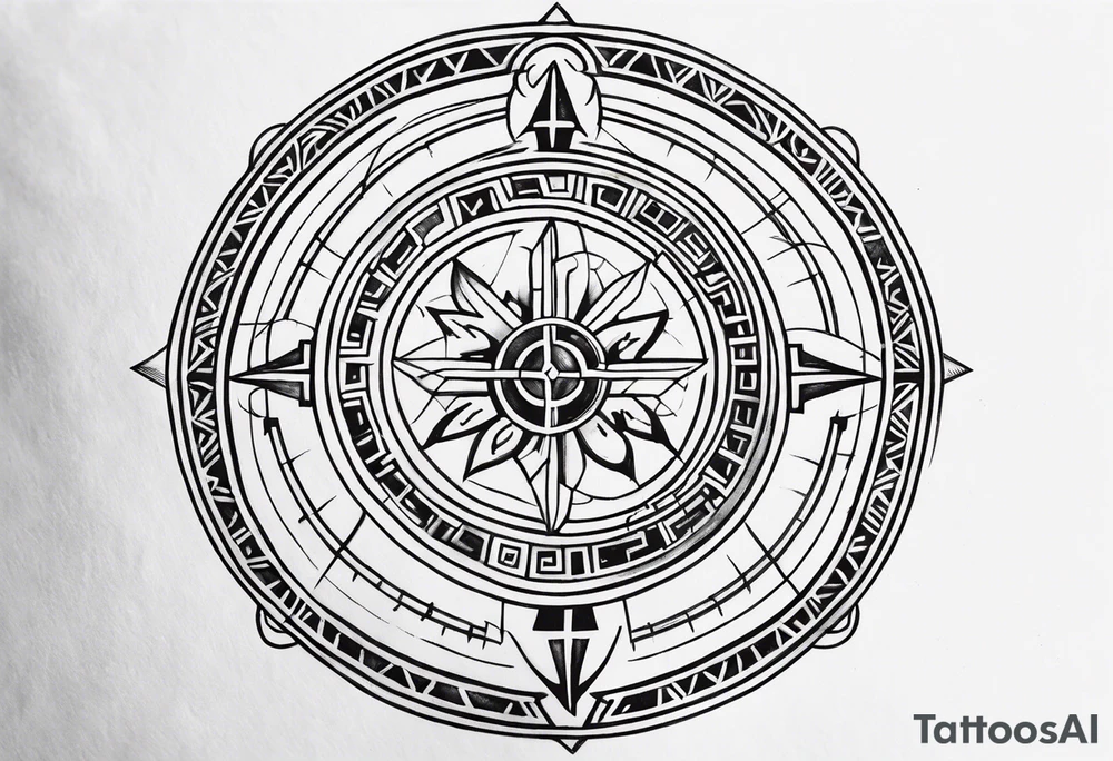 Vegvísir tattoo idea