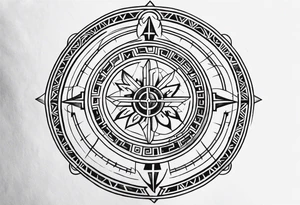 Vegvísir tattoo idea