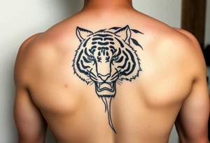 Sak Yant tattoo tiger tattoo idea