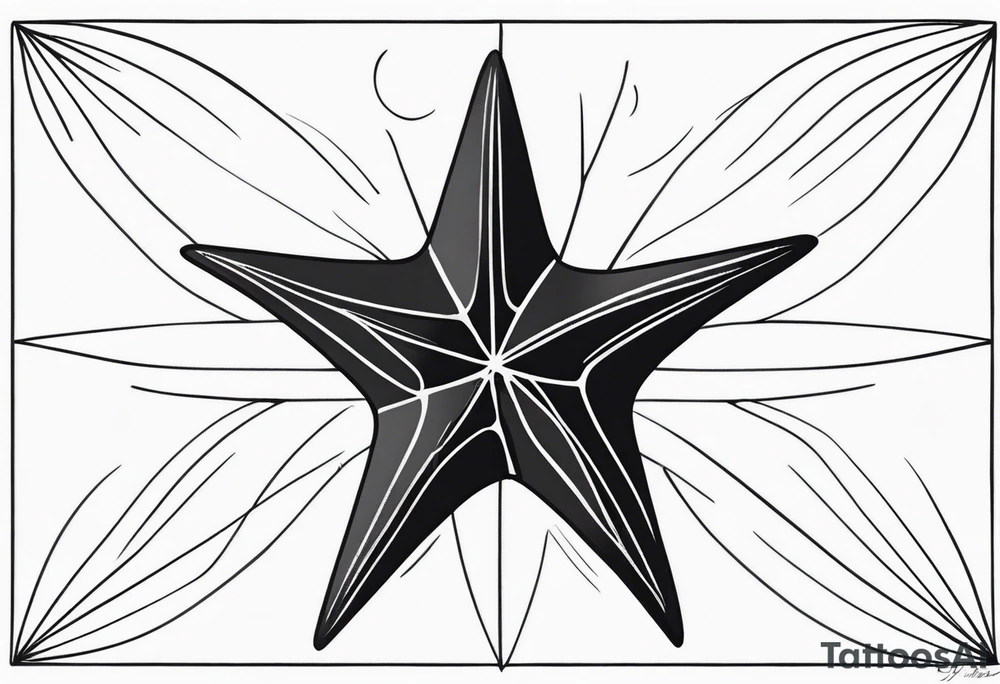 star fish tattoo idea