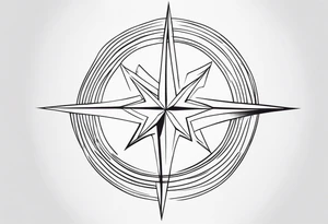 Morning star whip tattoo idea