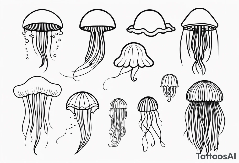 Jellyfish tattoo idea