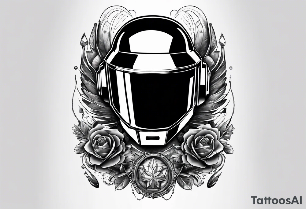 daft punk zrh tattoo idea