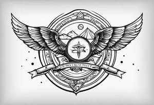 I trust and rely myself tattoo idea