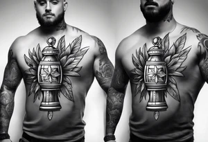 Grenade hand tattoo idea