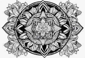 small tattoo using outlines:
Arizona NYC tattoo idea