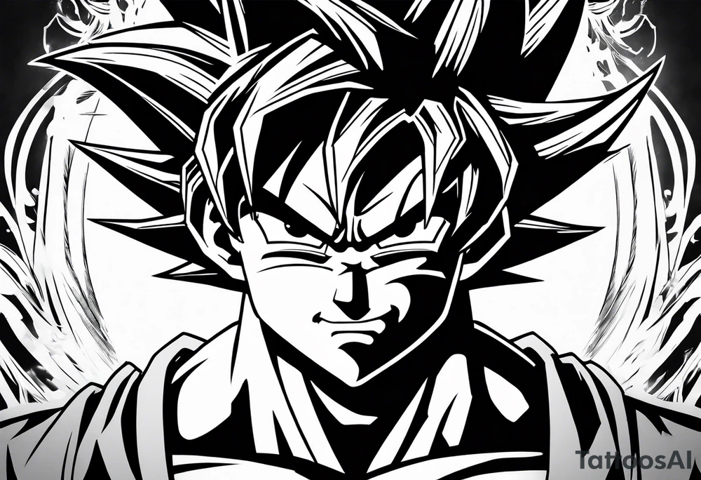 Son Goku tattoo idea