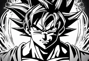 Son Goku tattoo idea