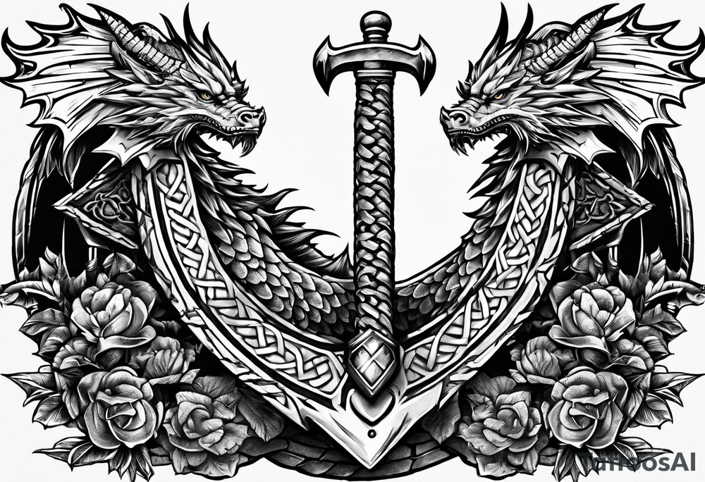 Valhalla sword chain barbed wire
dragon axe Valknut tattoo idea Valhalla sword chain barbed wire
dragon axe Valknut tattoo idea