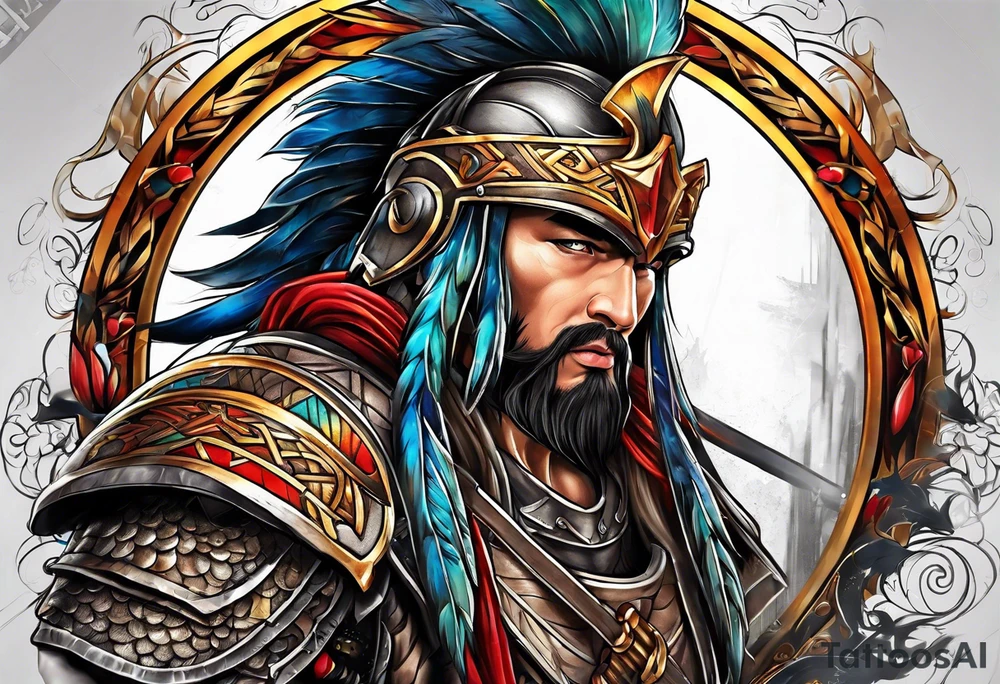 Warrior tattoo idea