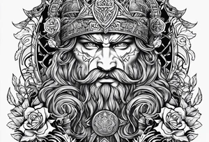 Lighting hammer tattoo idea