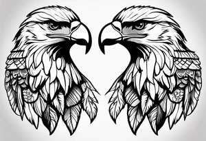 Eagle albania tattoo idea