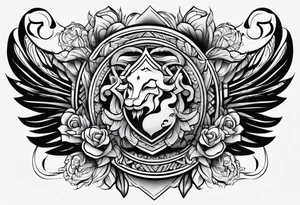 The name Honor tattoo idea