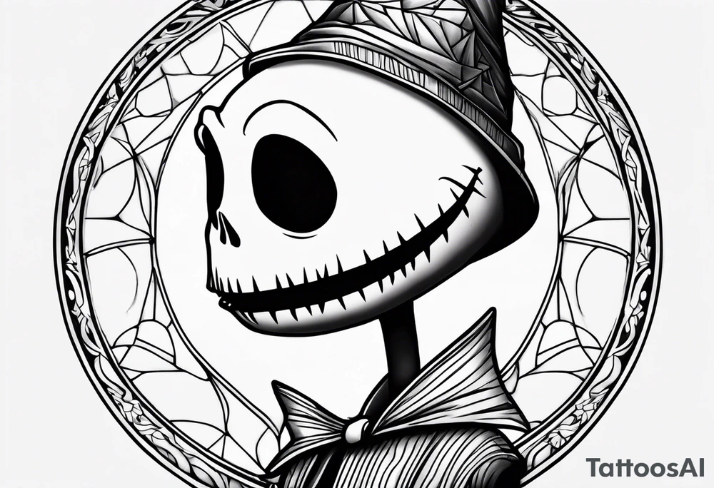 Nightmare before Christmas poor jack tattoo idea