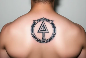 1st Armored Division patch tattoo idea