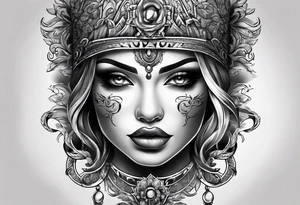 hard way to get money tattoo idea
