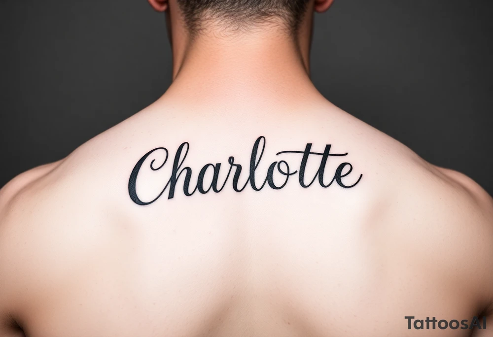 A tattoo that means Charlotte but is not a name tattoo idea