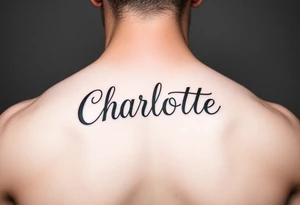 A tattoo that means Charlotte but is not a name tattoo idea