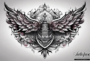 Children and grandchildren names tattoo on my forearm tattoo idea