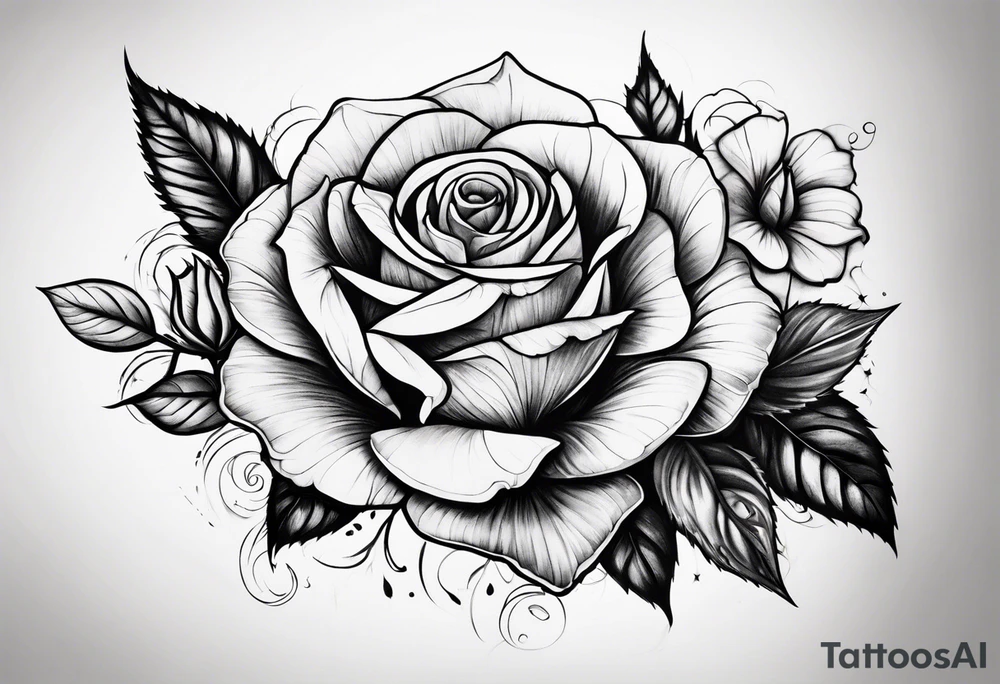 Rose tattoo design tattoo idea