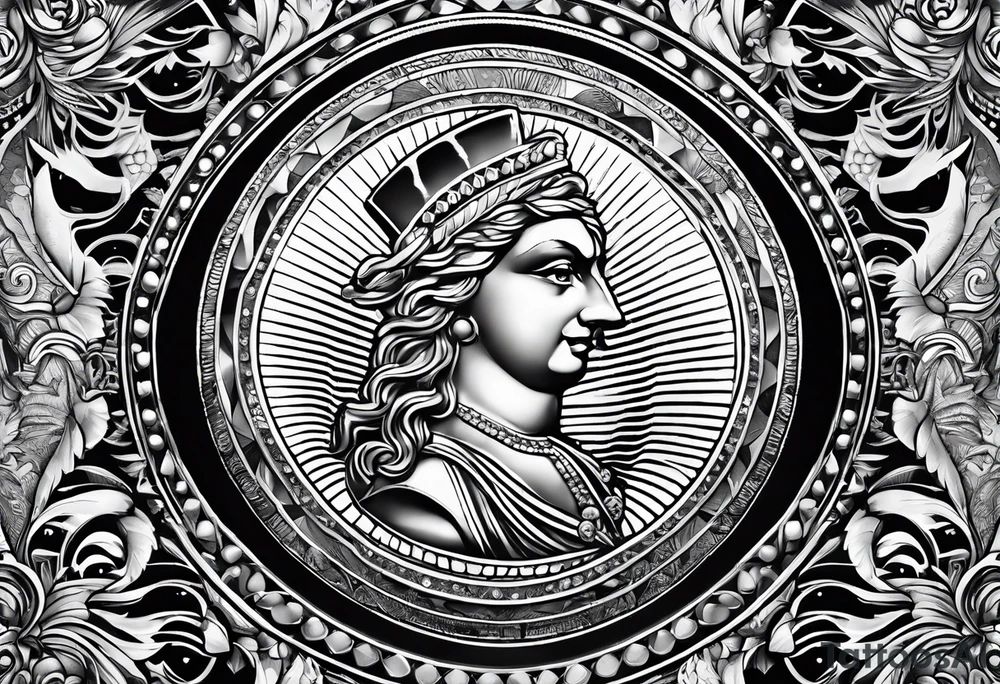US Coin tattoo idea