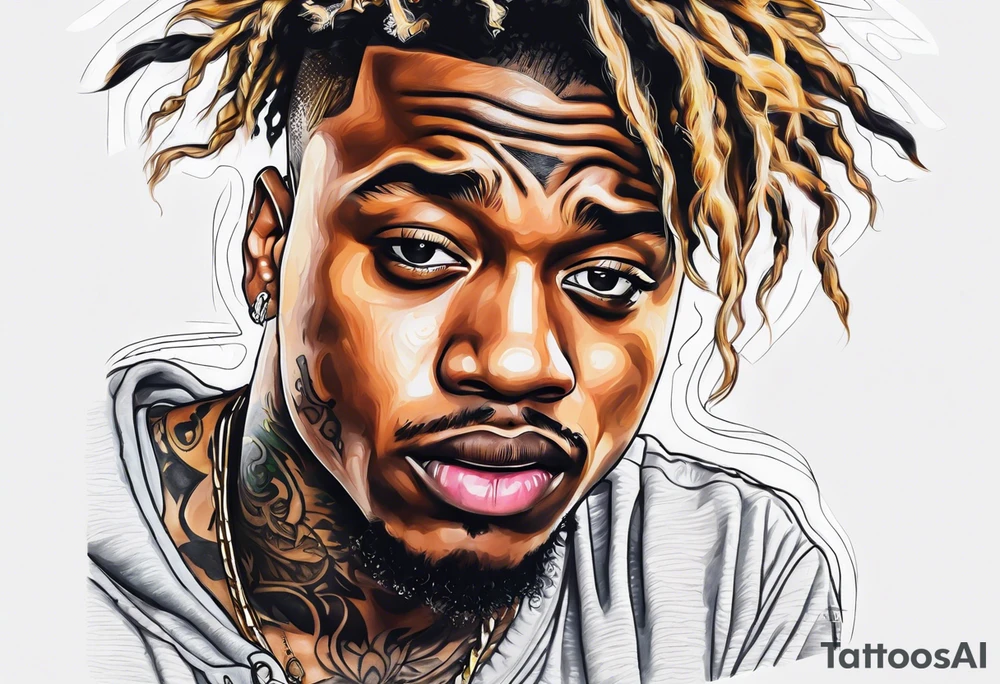 Juice wrld tattoo idea