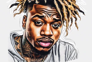 Juice wrld tattoo idea