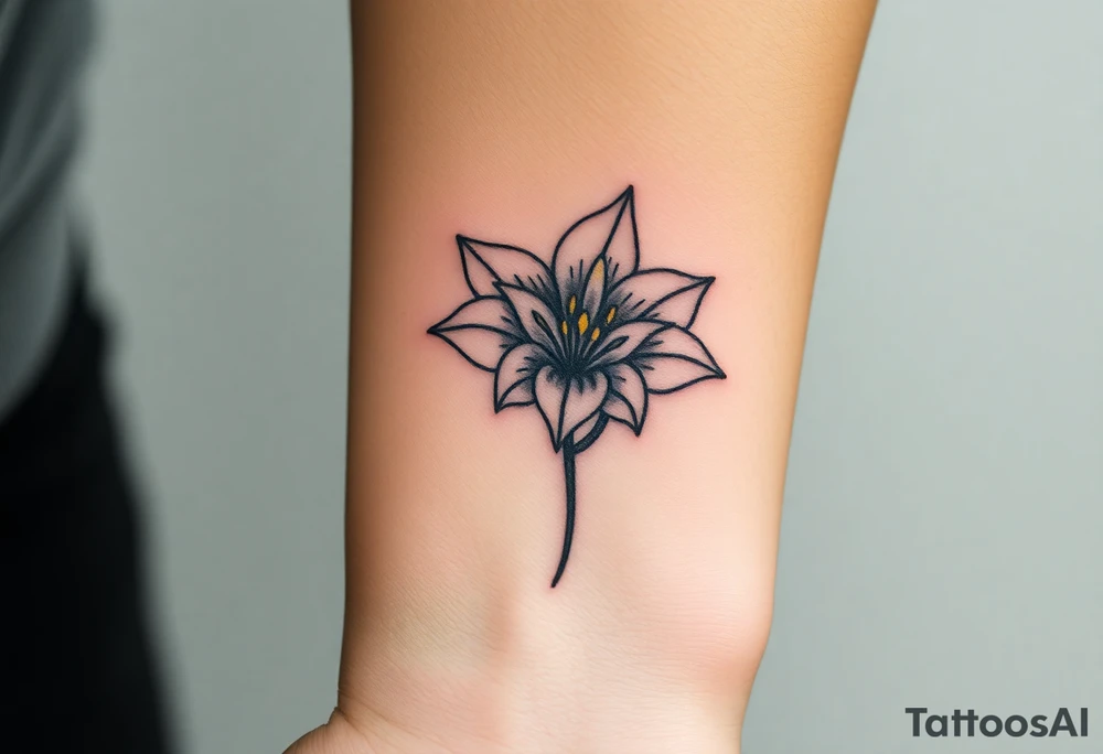 Lilly of the vally tattoo idea