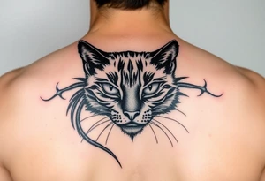 Black Cat tattoo idea