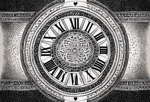 roman numerals IX-VI-LVII tattoo idea