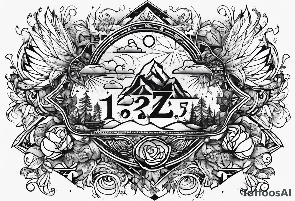 losing something - gaining something tattoo idea