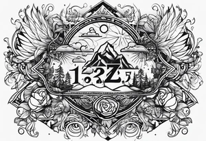 losing something - gaining something tattoo idea