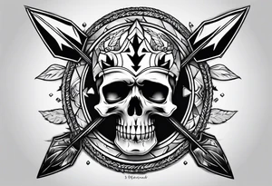 3 arrows tattoo idea
