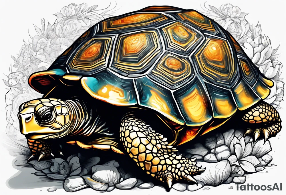 The tortoise and the hair road race tattoo idea