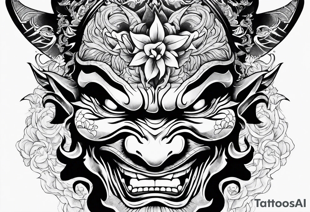 Hannya tattoo idea